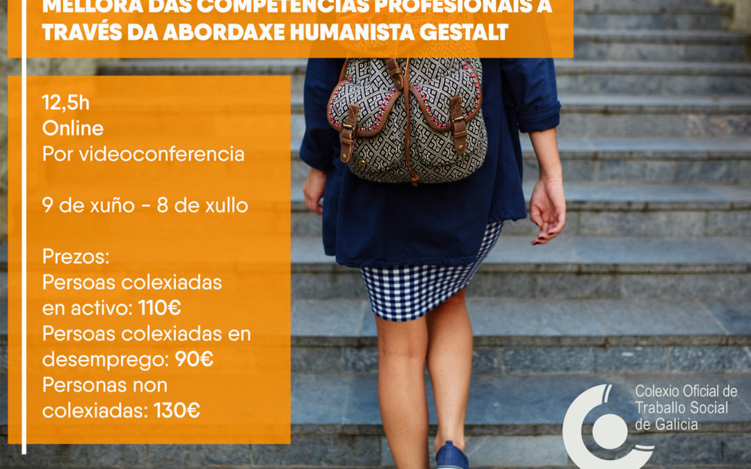 Mellora das competencias profesionais a través da abordaxe humanista Gestalt