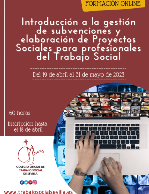 Introdución á xestión de subvencións e elaboración de proxectos sociais para profesionais do Traballo Social