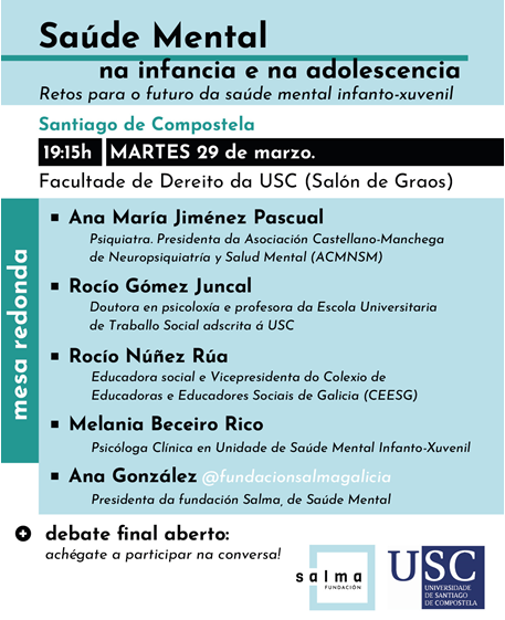 Mesa redonda: A saúde mental na infancia e na adolescencia