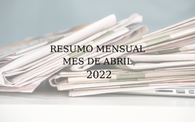 Resumo mensual: mes de abril 2022