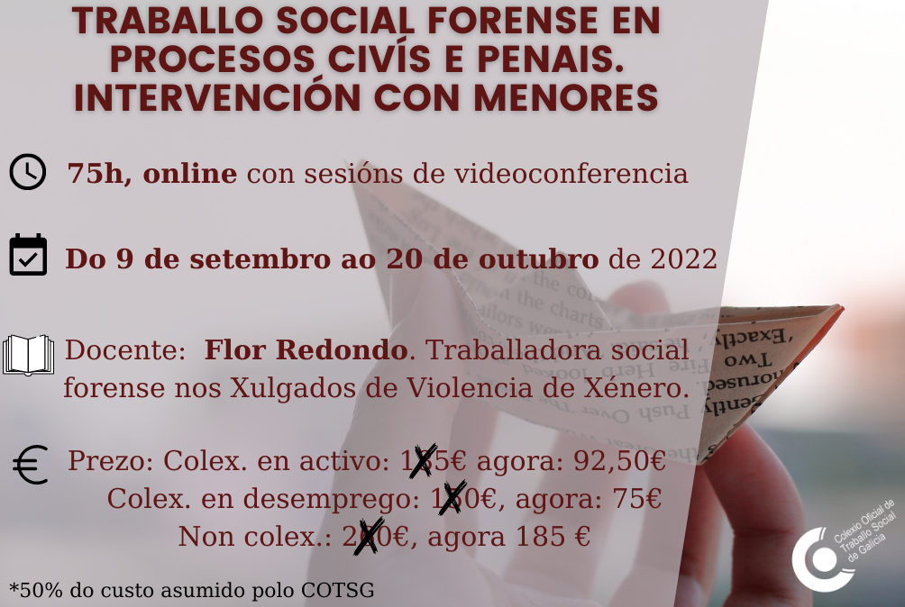 Traballo social forense en procesos civís e penais. Intervención con menores (3ª ed.)