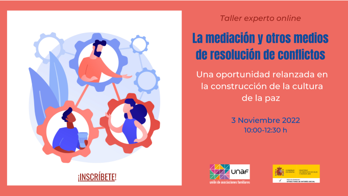 Obradoiro online: A mediación e outros medios de resolución de conflitos