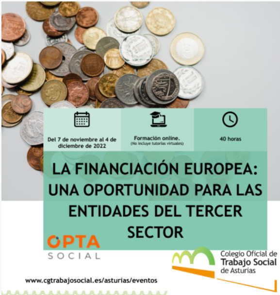 A financiación europea: Unha oportunidade para as entidades do terceiro sector