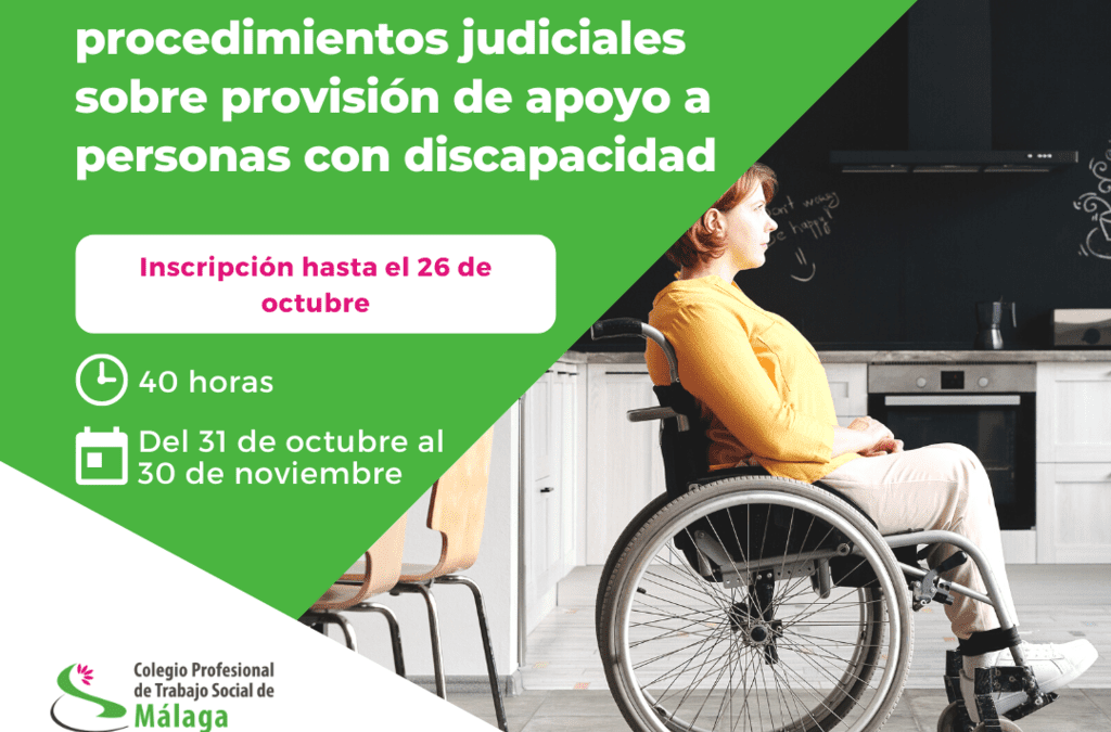 O informe social nos procedementos xudiciais sobre provisión de apoios a persoas con discapacidade
