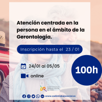 Atención centrada na persoa no eido da xerontoloxía