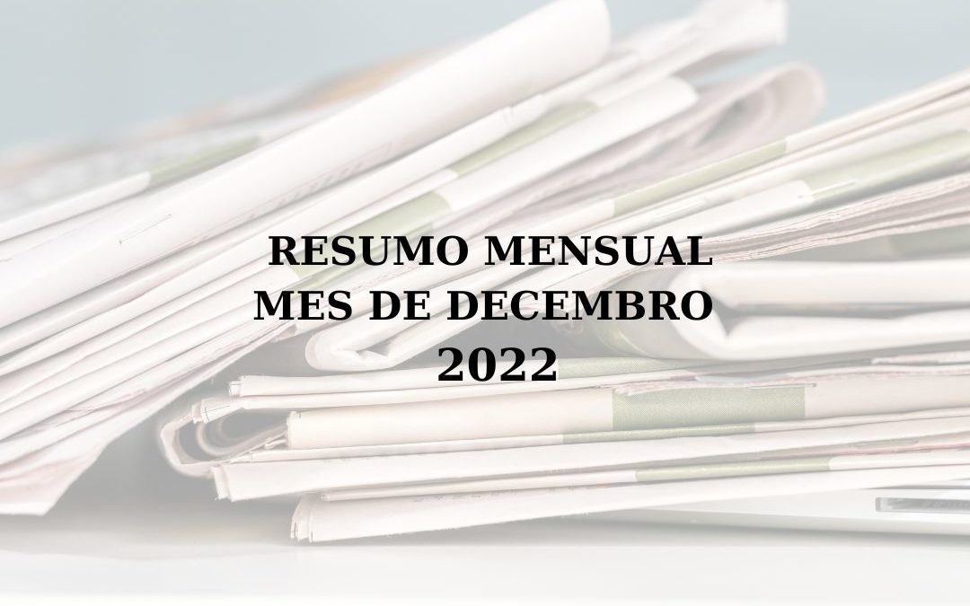 Resumo mensual: Decembro