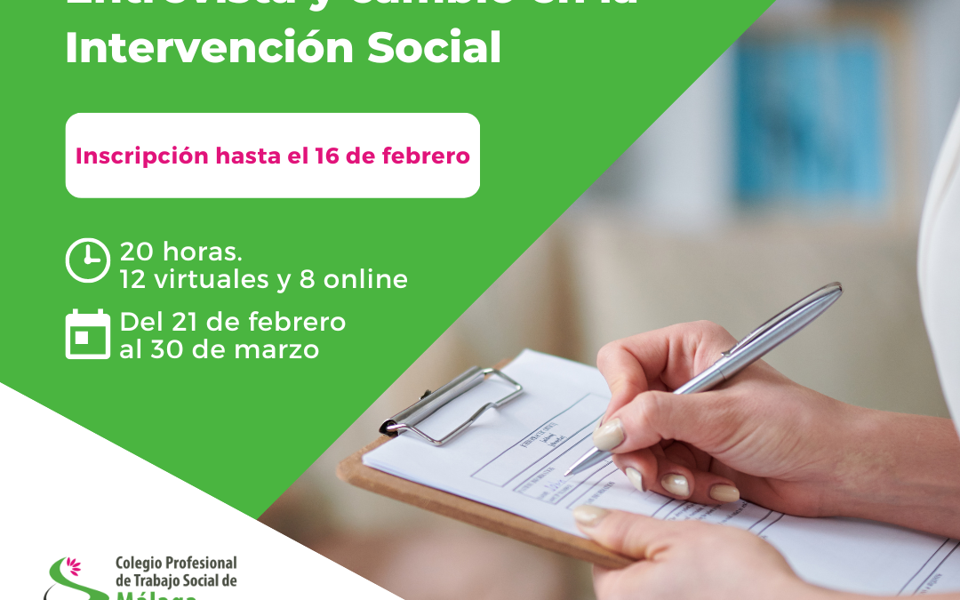 Entrevista e cambio na intervención social