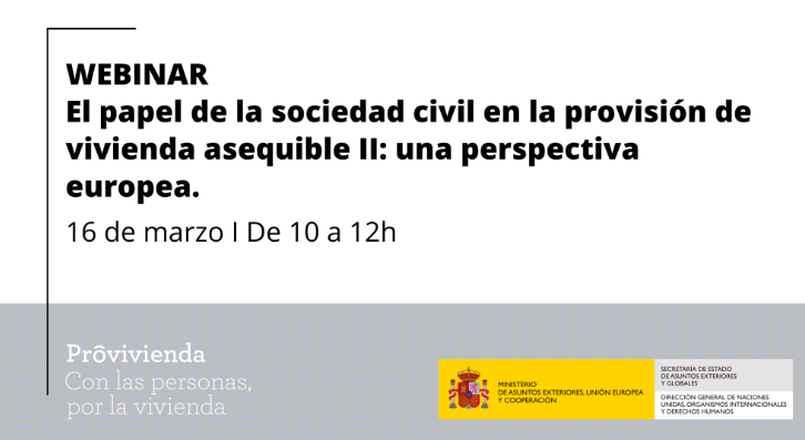 O  papel da sociedade civil na provisión de vivienda asequible II: unha perspectiva europea