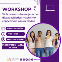 Webinar “Violencias contra mulleres con discapacidades: machismo, capacitismo ou invisibilidade”