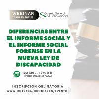 Diferencias entre o informe social e o informe social forense na nova lei de discapacidade