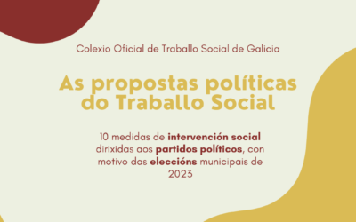 O COTSG publica: “As propostas políticas do Traballo Social”