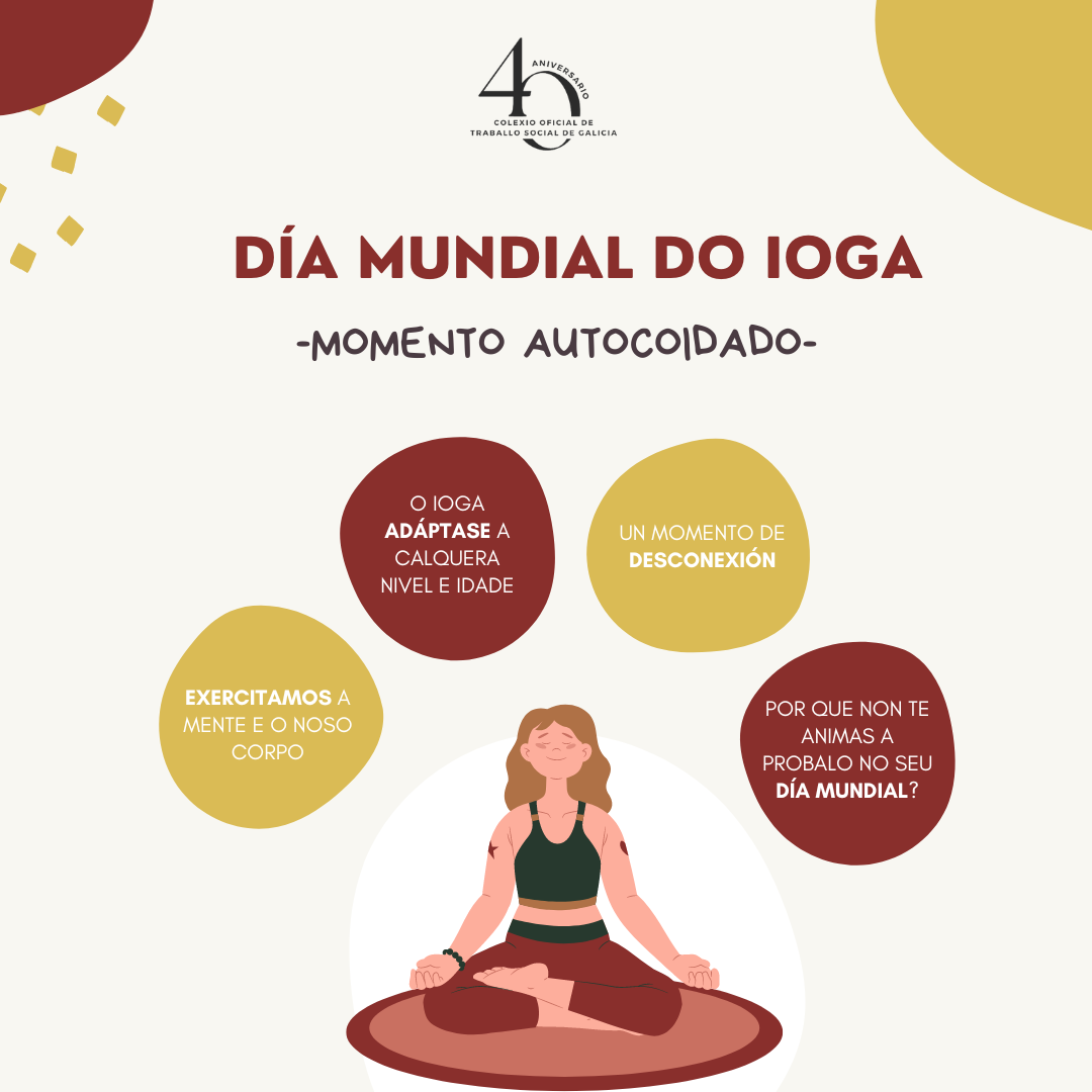 Día Mundial do Ioga: unha oportunidade para o autocoidado