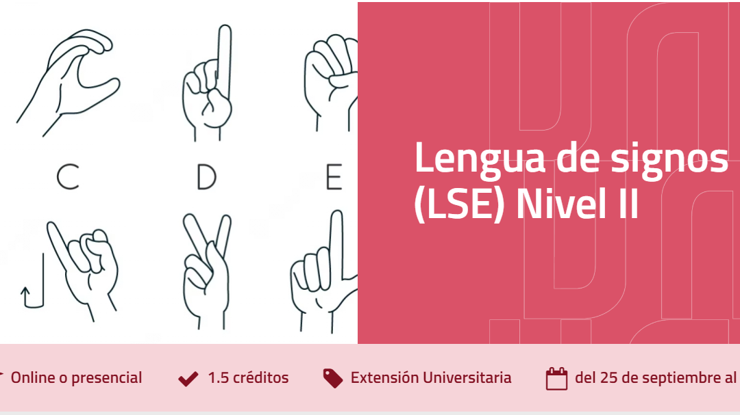 Lingua de Signos Española (LSE) Nivel II