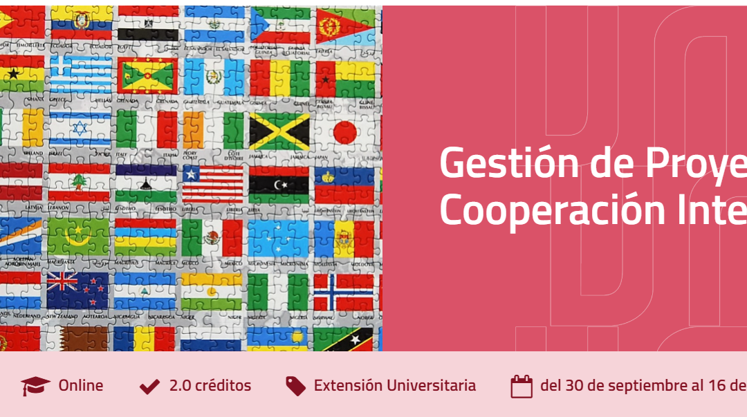 Xestión de Proxectos de Cooperación Internacional