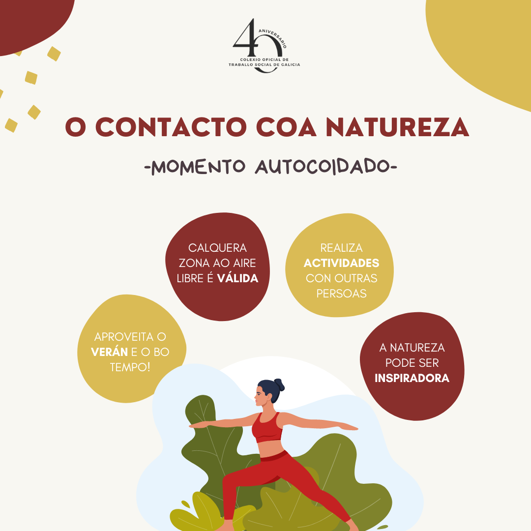 A natureza e o autocoidado profesional: unha gran oportunidade