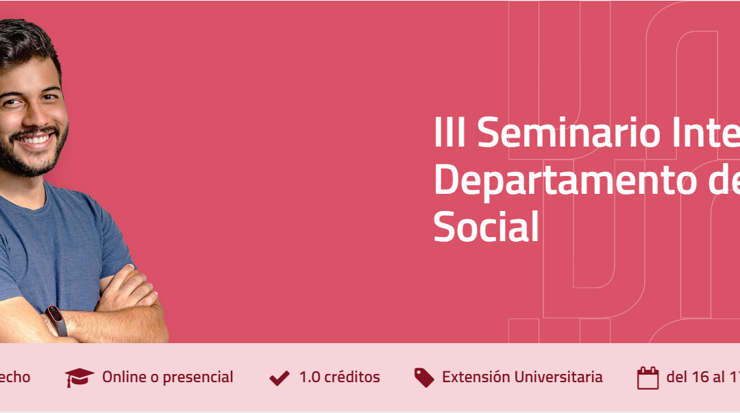 III Seminario Internacional en Traballo Social: Desafíos na intervención psicosocial en emerxencias e grandes catástrofes do Século XXI