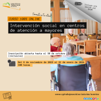 Intervención Social en centros de atención a persoas maiores