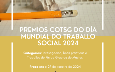 O COTSG convoca os premios do “Día Mundial do Traballo Social 2024”