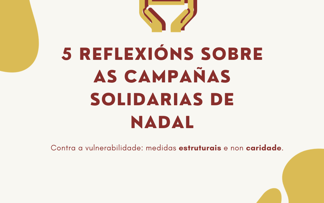 O COTSG apela á responsabilidade nas campañas solidarias de Nadal