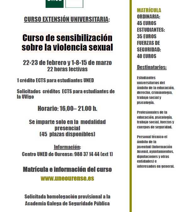 Sensibilización sobre a Violencia Sexual