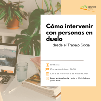 Como intervir con persoas en duelo dende o Traballo Social