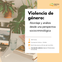 Violencia de xénero: abordaxe e análise dende unha perspectiva sociocriminolóxica