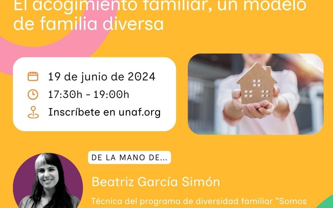 O acollemento familiar, un modelo de familia diversa