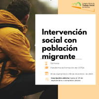 Intervención social con población migrante