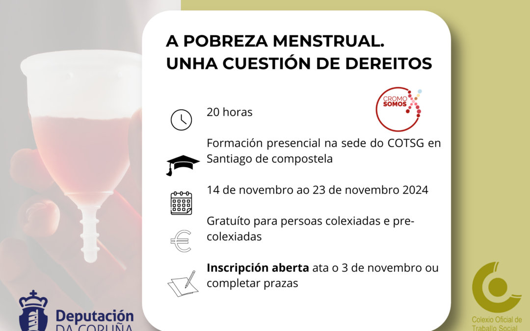 A POBREZA MENSTRUAL. UNHA CUESTIÓN DE DEREITOS