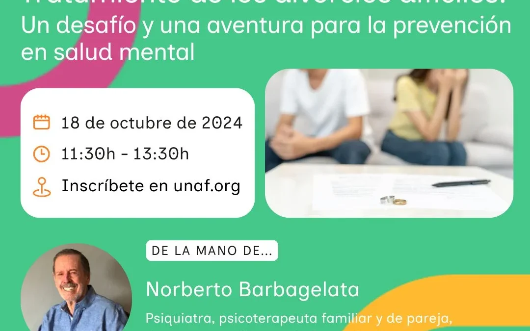 Tratamentos dos divorcios difíciles: un desafío e unha aventura para a prevención en saúde mental.