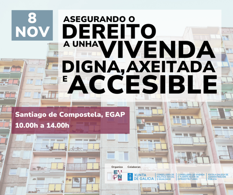 Asegurando o dereito a unha vivenda digna, axeitada e accesible