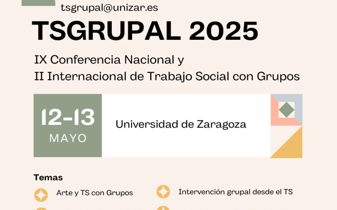 IX Conferencia nacional e II Internacional do Traballo Social con Grupos