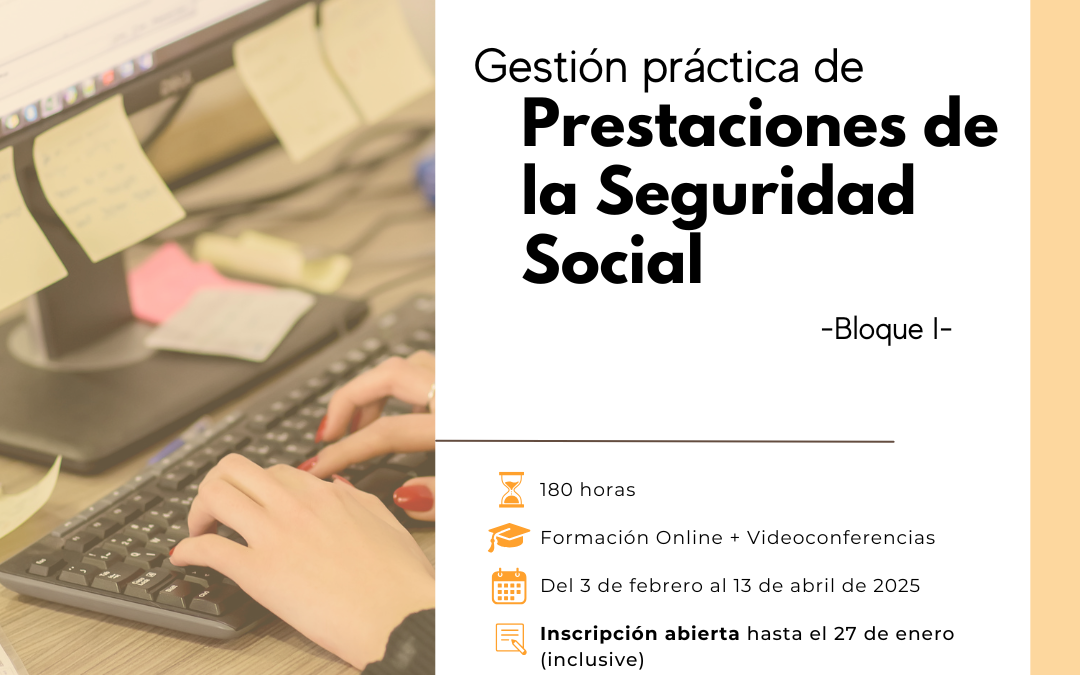 Xestión práctica de Prestación da seguridade social -Bloque I-