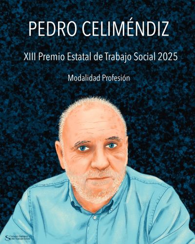 Pedro Celiméndiz, XIII Premio Estatal do Traballo Social. Categoría Profesión.