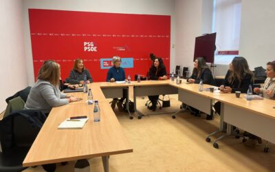 Reunión da Xunta de Goberno do COTSG co PSdG- PSOE