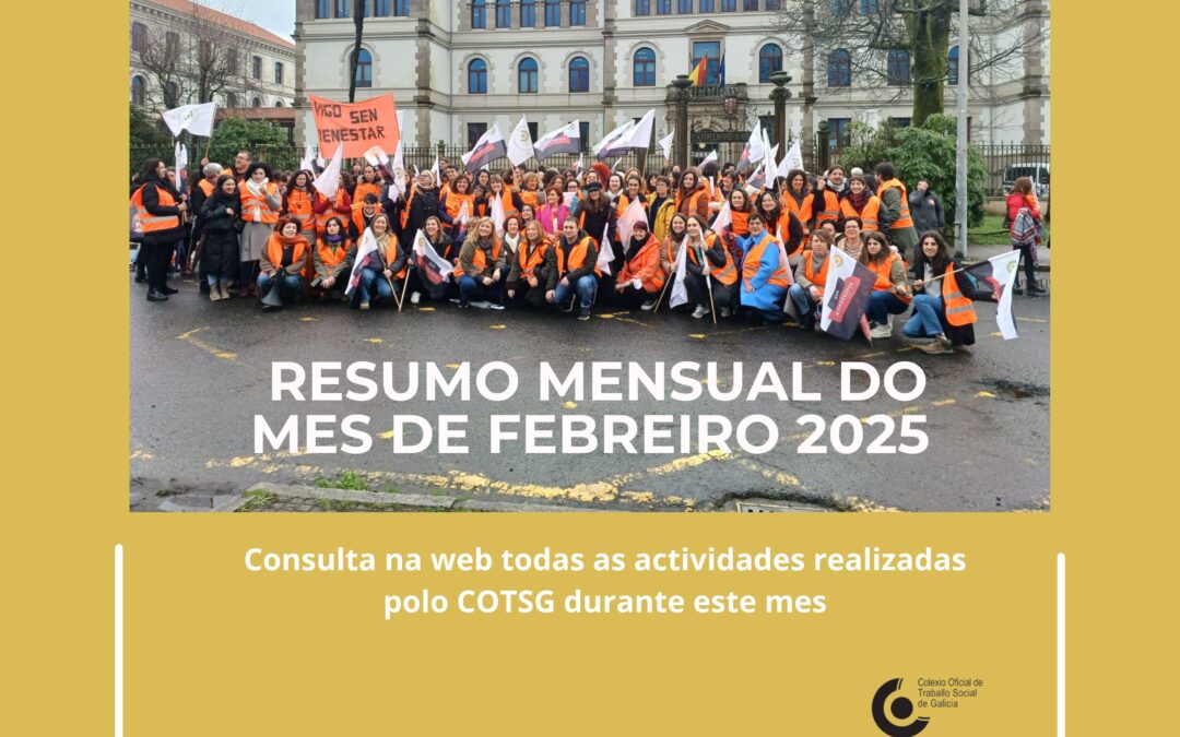 Resumo mensual de febreiro 2025