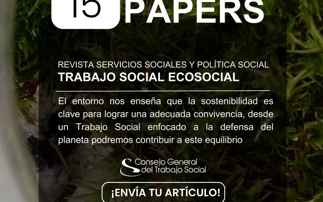TRABALLO SOCIAL ECOSOCIAL. ARTIGOS