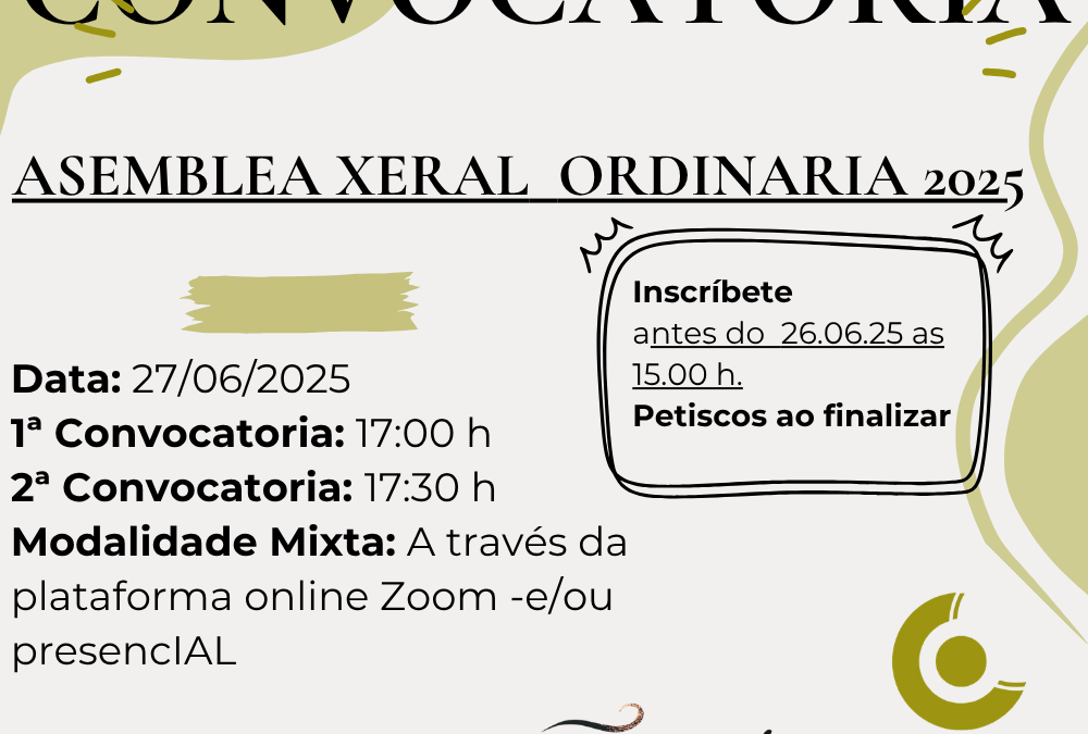 Asemblea Xeral Ordinaria 2025