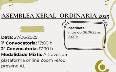 Asemblea Xeral Ordinaria. Participa!!!