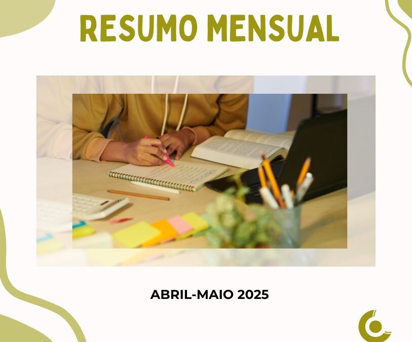 Resumo de abril e maio