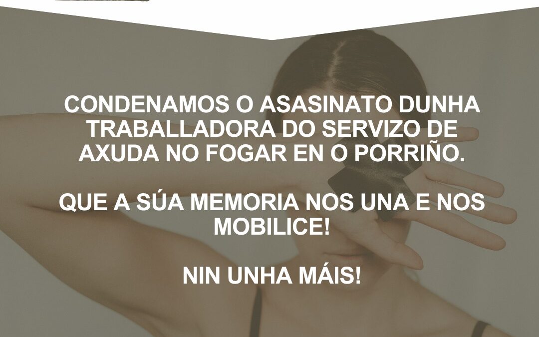 Pronunciamento do Traballo Social polo asasinato do Porriño.