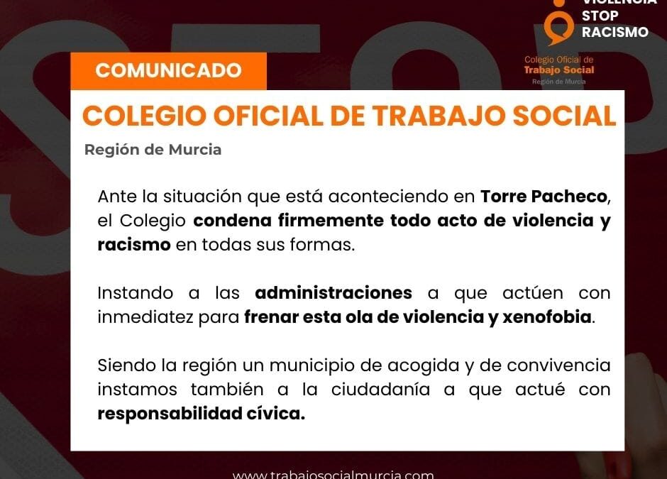 Posicionamento ante a violencia xenófoba