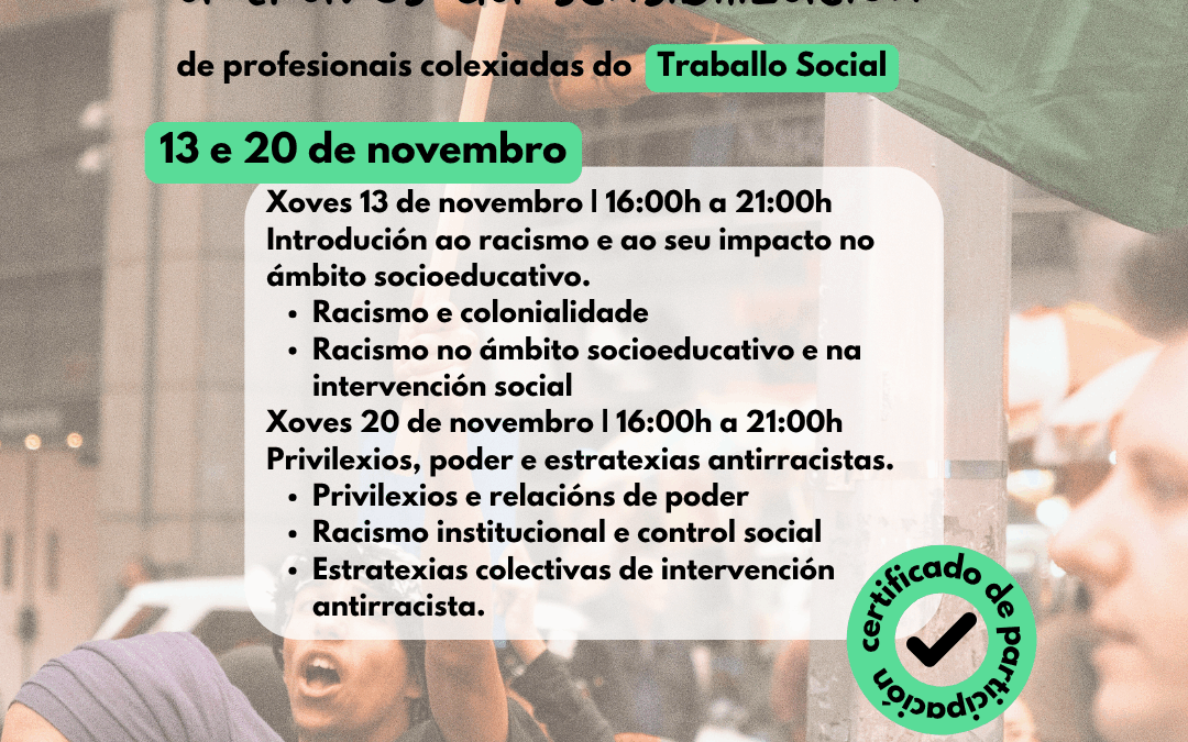 SensiSOS II: Creando alianzas antirracistas a través da sensibilización