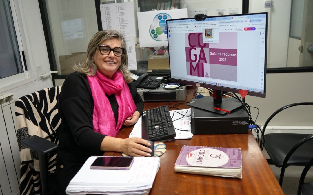 Juana Tubio, o Traballo Social en COGAMI no Día Internacional das Persoas con Discapacidade.