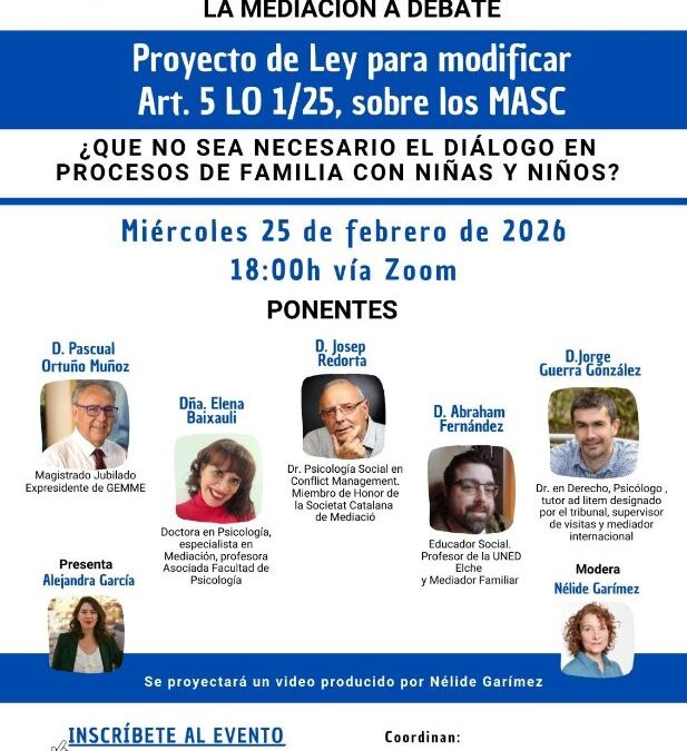 A mediación a debate