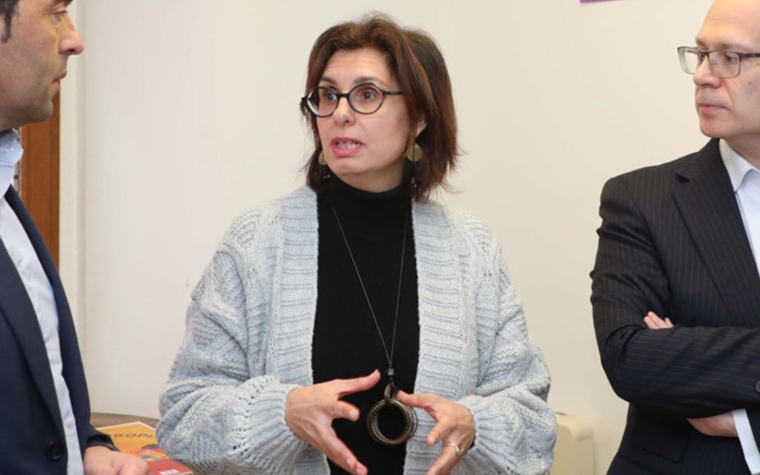 Yolanda Villaverde: dirixindo o CIM da Guarda.