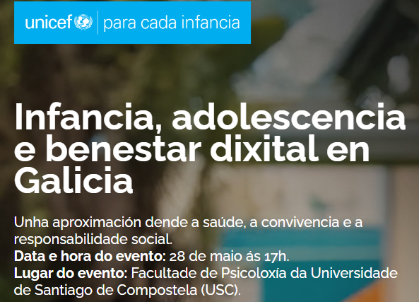 Xornada “Infancia, adolescencia e benestar dixital en Galicia”