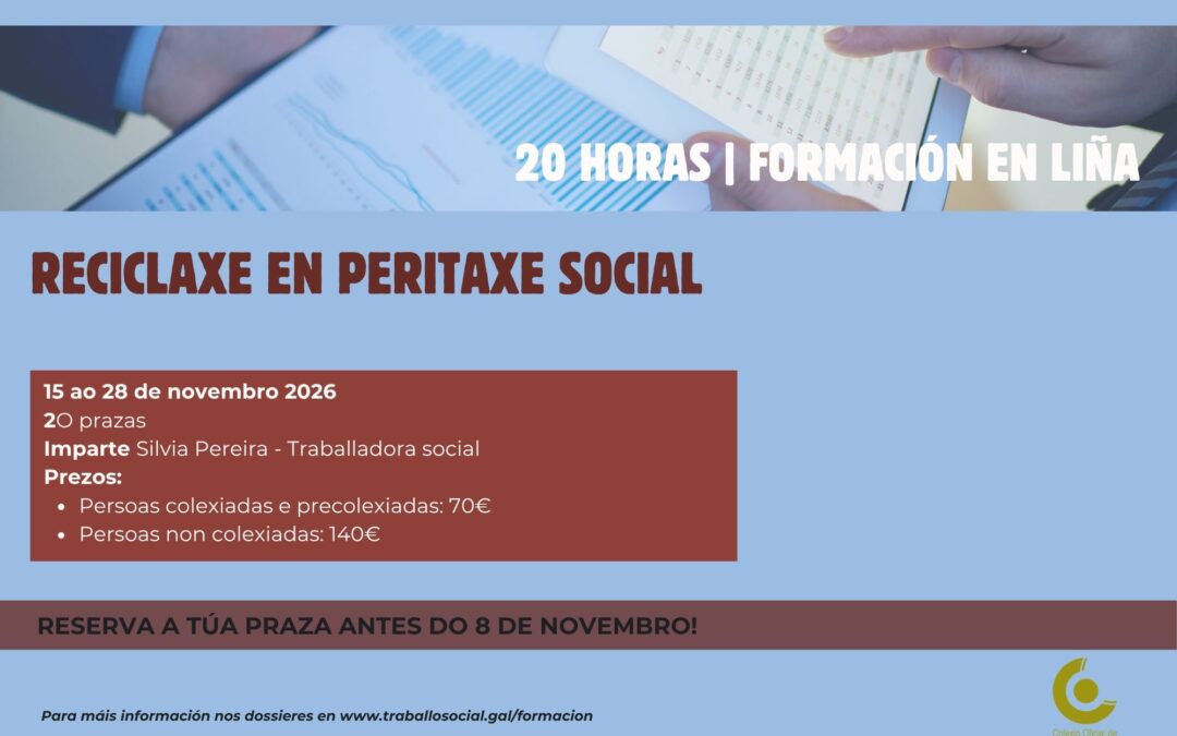 Reciclaxe en peritaxe social